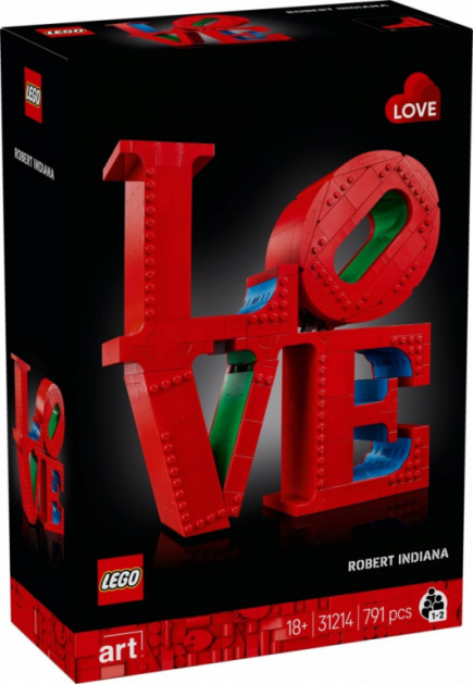 LEGO Blocks ART 31214 LOVE