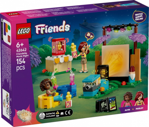 LEGO Klocki Friends 42642 Maraton filmowy przyjaciółek