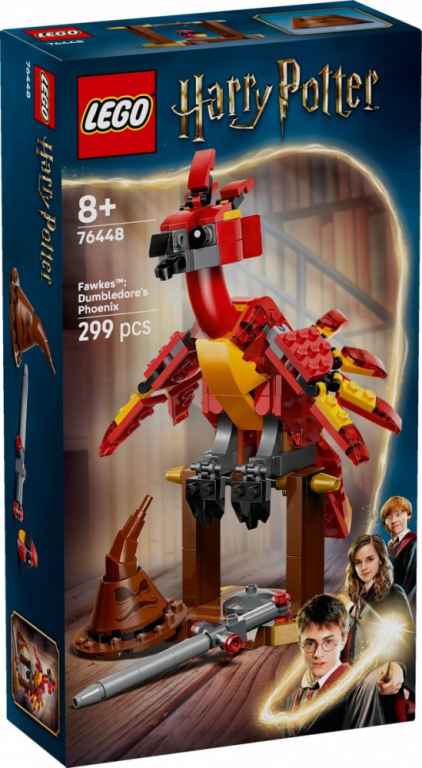 LEGO Klocki Harry Potter 76448 Fawkes: feniks Dumbledore'a