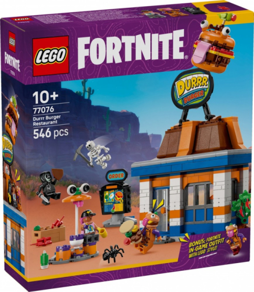 LEGO Klocki Fotnite 77076 Restauracja Durrr Burgerownia