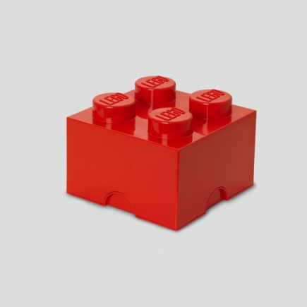 Room Copenhagen LEGO Storage Brick 4 rot (rot)