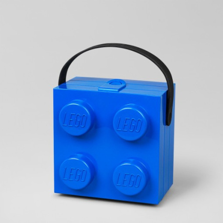 Room Copenhagen LEGO Box mit Griff (blau)