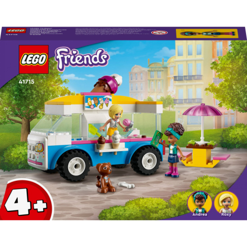 LEGO 41715 Friends Eiswagen (Mit Fahrzeug und 2 Friends Mini-Figuren)