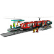 LEGO 60423 City Straenbahn mit Haltestelle