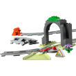 LEGO 10425 DUPLO Town Eisenbahntunnel und Schienen Erweiterungsset