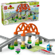 LEGO 10426 DUPLO Town Eisenbahnbrcke und Schienen - Erweiterungsset