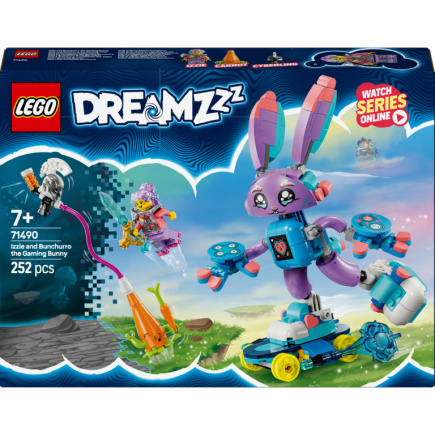 LEGO 71490 DREAMZzz Izzie und Bunchurro der Gaming-Hase
