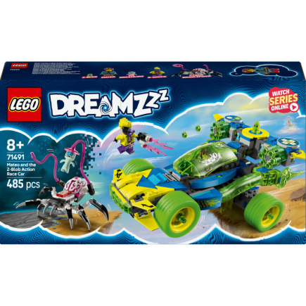 LEGO 71491 DREAMZzz Mateo mit dem Z-Blob Action Rennwagen