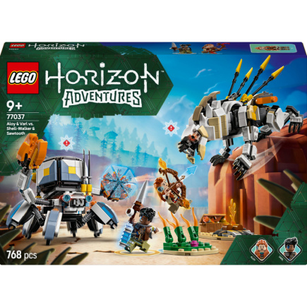 LEGO 77037 Horizon Adventures Aloy und Varl vs. Panzerwanderer und Sgezahn