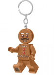 LEGO Gingerbread Man Keychain Light