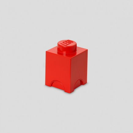 Room Copenhagen LEGO Storage Brick 1 rot (rot)