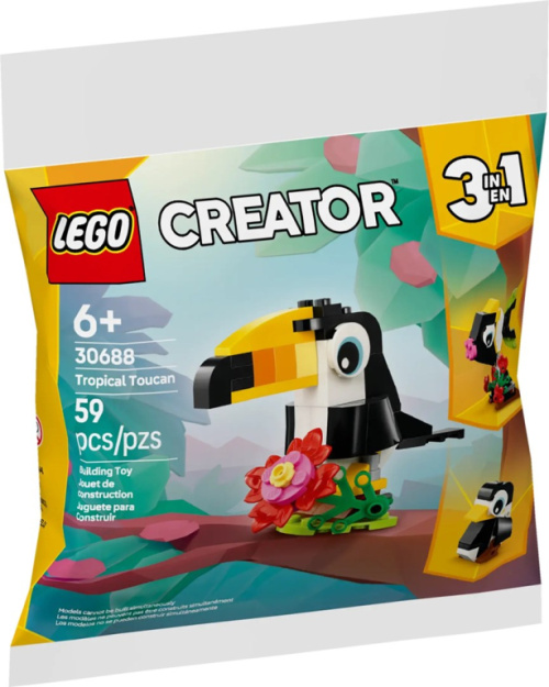 LEGO CREATOR 3 IN 1 30688 Tropical Toucan