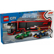 LEGO City - F1 Transporter mit RB20 & AMR24 Rennautos