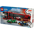 LEGO City - F1 Transporter mit RB20 & AMR24 Rennautos