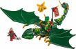 LEGO Ninjago 71829 Lloyds Green Forest Dragon
