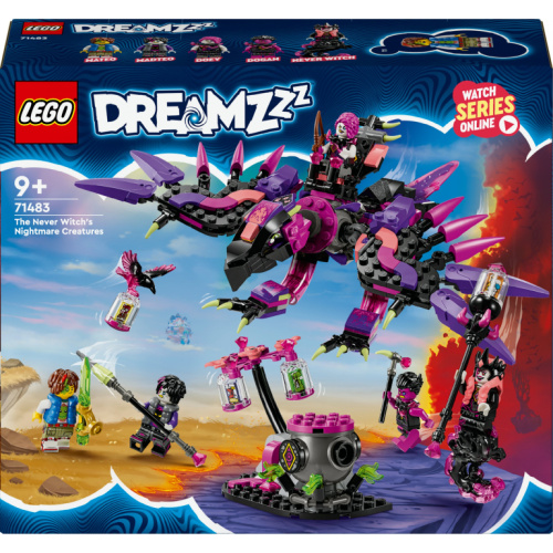 LEGO 71483 DREAMZzz Die Albtraumkreaturen der Nimmerhexe