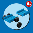 LEGO LEGO City Construction Toy Trucks and Crane with Demolition Ball