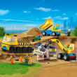 LEGO LEGO City Construction Toy Trucks and Crane with Demolition Ball