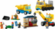 LEGO LEGO City Construction Toy Trucks and Crane with Demolition Ball