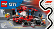LEGO City 60443 F1 Pit Stop & Pit Crew with Ferrari Car