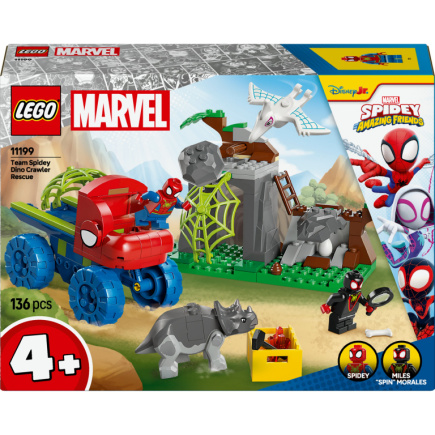 LEGO 11199 Marvel Spidey und seine Super-Freunde Spideys Team auf Rettungsmission im Dino-Truck