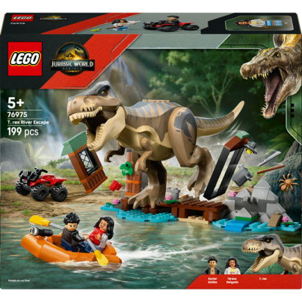 LEGO Jurassic World Flucht vor dem T.Rex 76975