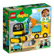 LEGO Bricks DUPLO Truck & Tracked Excavator