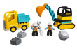LEGO Bricks DUPLO Truck & Tracked Excavator