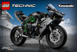 LEGO LEGO Technic 42170 Kawasaki Ninja H2R Motorcycle