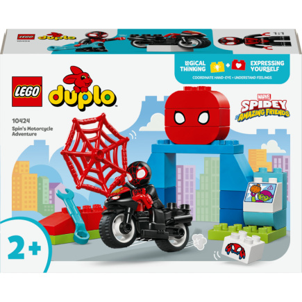 LEGO 10424 DUPLO Marvel Spins Motorrad-Abenteuer