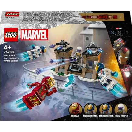 LEGO 76288 Marvel Super Heroes Iron Man & Iron Legion vs. HYDRA-Soldat