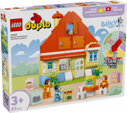LEGO Bricks DUPLO 10459 Family House with Memory Game
