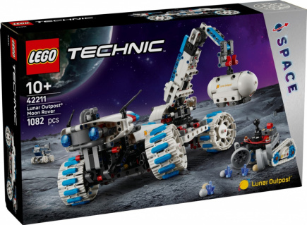 LEGO Bricks Technic 42211 Lunar Outpost Moon Rover Space