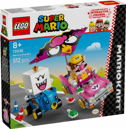 LEGO Bricks Super Mario 72038 Mario Kart Wario and King Boo