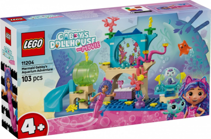 LEGO Bricks Gabbys Dollhouse 11204 Mermaid Gabbys Aquarium Adventure