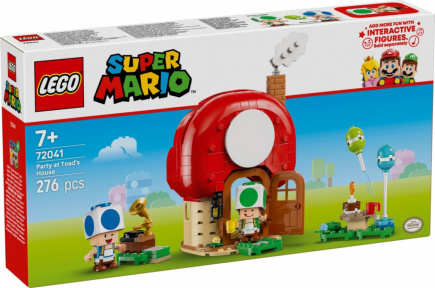 LEGO Bricks Super Mario 72041 Party at Toads House