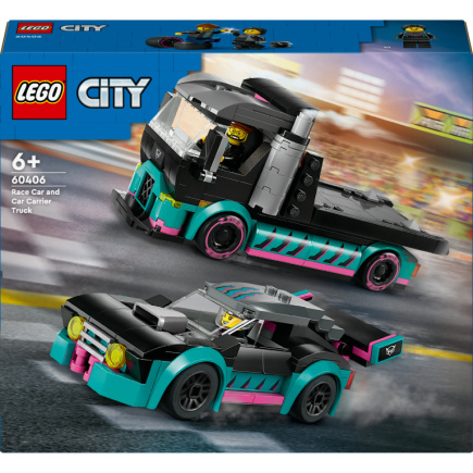 LEGO 60406 City Autotransporter mit Rennwagen