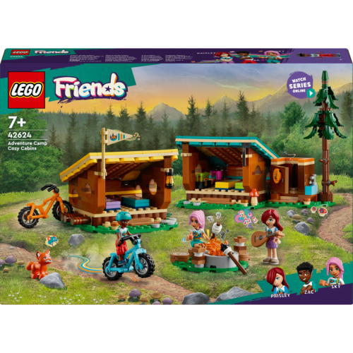 LEGO 42624 Friends Gemtliche Htten im Abenteuercamp