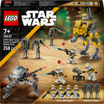 LEGO Star Wars 327th Star Corps Clone Troopers Battle 75431