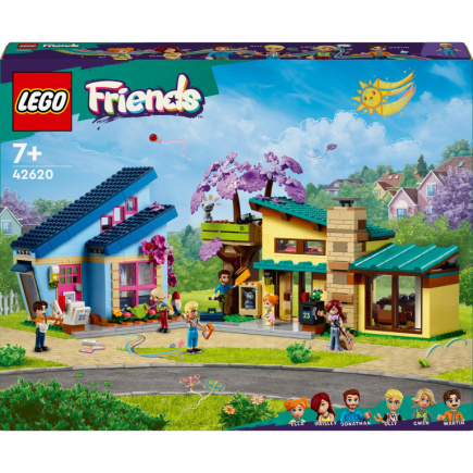 LEGO 42620 Friends Ollys und Paisleys Familien Haus