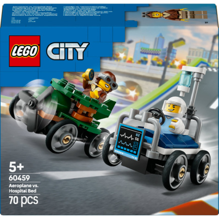 LEGO 60459 City Flugzeug vs. Krankenhausbett