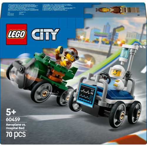LEGO 60459 City Flugzeug vs. Krankenhausbett
