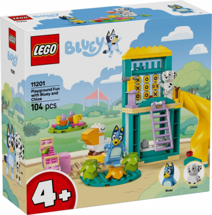 LEGO Bricks Bluey 11201 Playground Fun with Blue and Chloe
