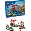 LEGO 60422 City Hafen mit Frachtschiff