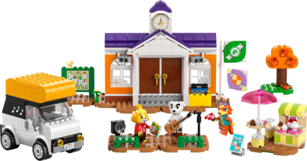 LEGO Animal Crossing 77052 K.K.'s koncert pa bytorvet