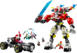 LEGO DREAMZZZ 71497 Cooper's Tiger Mech and Zero's Hot Rod Car