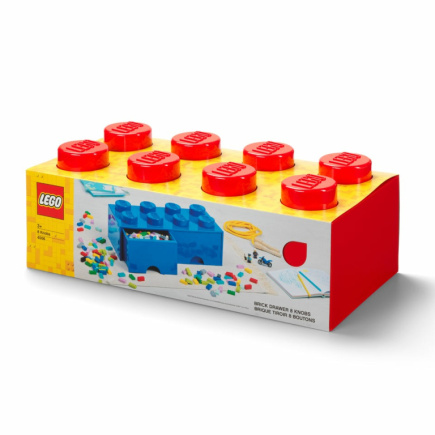 Room Copenhagen LEGO Brick Drawer 8 rot (rot)