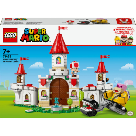 LEGO 71435 Super Mario Showdown mit Roy im Pilz-Palast