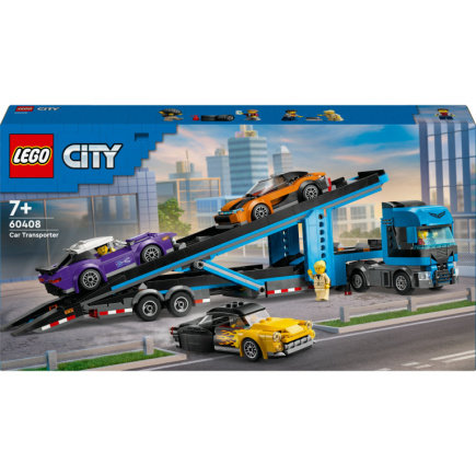 LEGO 60408 City Autotransporter mit Sportwagen