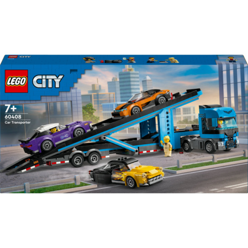 LEGO 60408 City Autotransporter mit Sportwagen